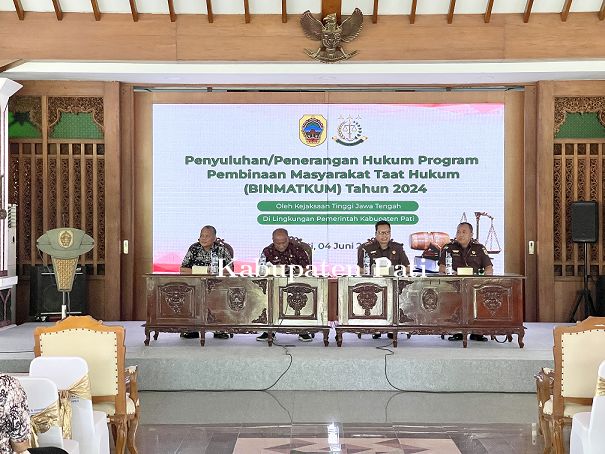 BINMATKUM Tahun 2024 di Lingkungan Pemerintah Kabupaten Pati Oleh Kejaksaan Tinggi Jawa Tengah