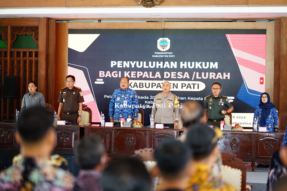 Penyuluhan Hukum Bagi Kepala Desa/Lurah Se-Kabupaten Pati 